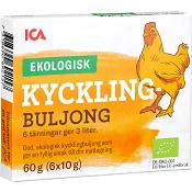 Kycklingbuljong tärning eko 60g ICA