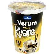 Kvargyoghurt Vanilj 1.5% 500g Verum