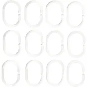 Duschringar Kim transparenta 12p ICA