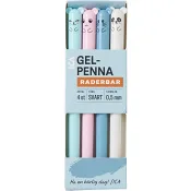 Penna Djur raderbar, 4 pack ICA