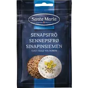Krydda Senapsfrö Gult påse 28g Santa Maria