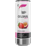 Energidryck Strawberry/Passionfruit 355ml Celsius