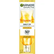 Ansiktskräm Vitamin C Daily UV Glow Boosting Fluid Invisible SPF50 40ml Garnier