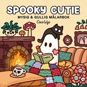 Spooky Cutie : Mysig och gullig Cozy Coloring målarbok från Coco Wyo