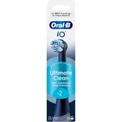Tandborsthuvud iO Ultimate Clean Black 2-p Oral-B
