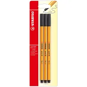 Point 88 Svart 3-p Stabilo