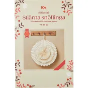 Stjärna Snöflinga vit 60cm ICA