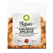 Äppelbitar Kanelrostade Ekologisk 50g Chelsie's