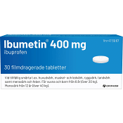 Ibumetin Tablett 400mg 30-p