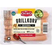 Grillkorv Original 60% Kötthalt 400g Scan