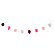 Girlang ballong rosa