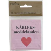 Kärleksmeddelanden 6-p Festive