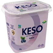 Cottage cheese Blåbär 2,9% 500g KESO®
