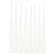 Antikljus vita H38cm 8p