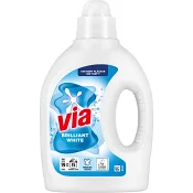 Flytande Tvättmede Brilliant White 760ml Via