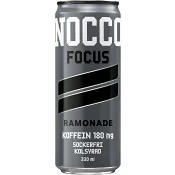 Energidryck Focus Ramonade 33cl Nocco
