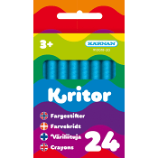 Färgkritor 24-p Kärnan