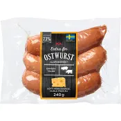 Ostwurst Extra FIn 73% Kötthalt 240g ICA