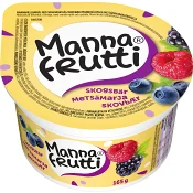 Mellanmål Skogsbär 165g Mannafrutti