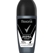 Deodorant 48h Invisible On Black & Whitei Roll-on 50ml Rexona