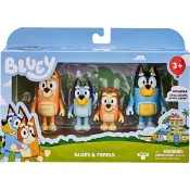 Bluey Figurer 4-p