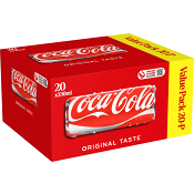 Läsk Cola 20-p 33cl Coca-Cola