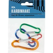 Karbinhake 4p olika storlekar ICA