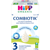 Tillskottsnäring Combiotik3 pulver Från 10 mån Ekologisk 600g HiPP