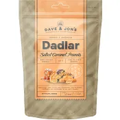 Dadlar Salted Caramel Peanuts 125g Dave & Jon's
