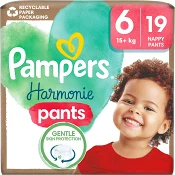Byxblöjor Harmonie Pants Strl 6 15+kg 19-p Pampers