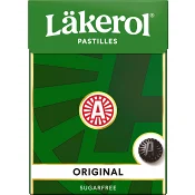 Halstabletter Original Sockerfri 75g Läkerol