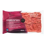 Högrevsfärs Färsk med oxbringa 20% 500g Smak av Svea