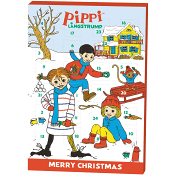 Julkalender Pippi Långstrump 75g Asba
