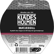 Matjessill i bit 200g Klädesholmen
