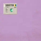 Servett lila 40cm 50p