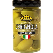 Oliver Cerignola med kärnor 170g Zeta