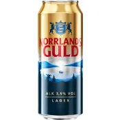 Öl Ljus lager 3.5% 50cl Norrlands Guld