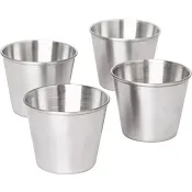 Dippskål Metall 4cm 4-p ICA