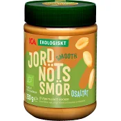 Jordnötssmör utan salt 350g ICA I love eco