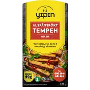 Tempeh Hel Alspånsrökt 200g Yipin