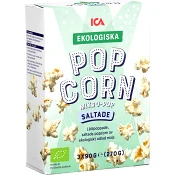Mikropopcorn Saltade 3-p 270g ICA Eko