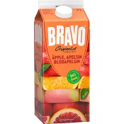 Juice Äpple Apelsin Blodapelsin 2l Bravo