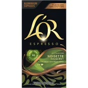 Kaffekapslar Espresso Hazelnut L'Or