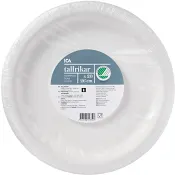 Tallrik BBQ Vit 26cm 20-p ICA