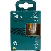 LED Päronlampa E14 210lm(22W) 2p ICA