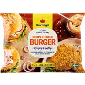 Crispy chicken burger 525g Kronfågel
