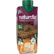 Proteinshake Coffee Caramel Cappucino 330ml Naturdiet