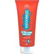 Ultra strong power hold gel Hårgele 200ml Shockwaves