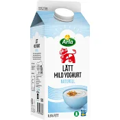 Lättyoghurt Mild Naturell 0,5% 1500g Arla Ko®