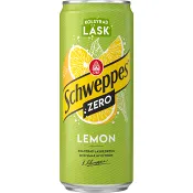 Dryck Lemon Zero 33cl Schweppes